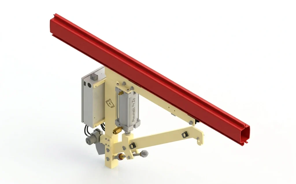 منیپولیتور پنوماتیک PN Zip Overhead Arm ناب آفرینان با بازوی سقفی برای بلندکردن و جابهجایی بار صنعتی